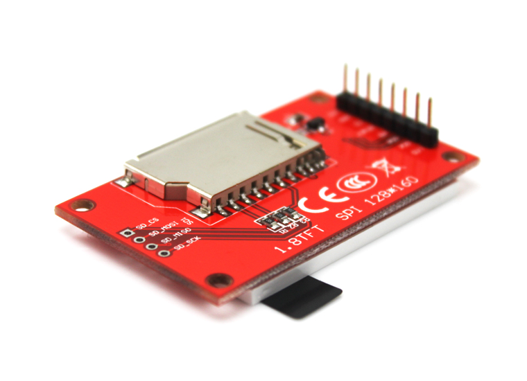 1.8 Inch 128x160 TFT LCD Display Module With Shield – SPI Interface For Arduino Esplora