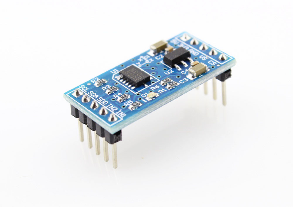 5PCS Digital ADXL345 3-Axis AVR Acceleration of Gravity Tilt Module For Arduino 