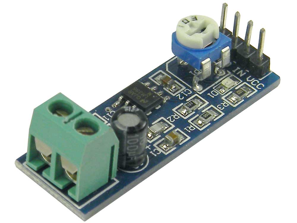 Analog Test Board (Waveshare) Audio Power Amplifier LM386M, 2x  high-precision adjustable resistor