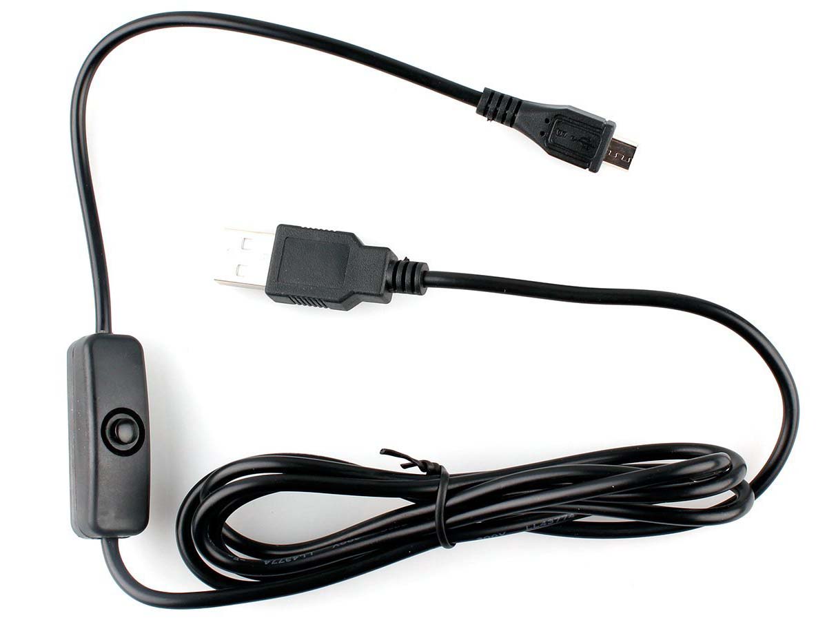 USB Cable with Switch - Type A Male to MicroB [USB-Power-Cable-A/MicroB-lite] - US $1.50 : HAOYU Electronics : Make Job Easier