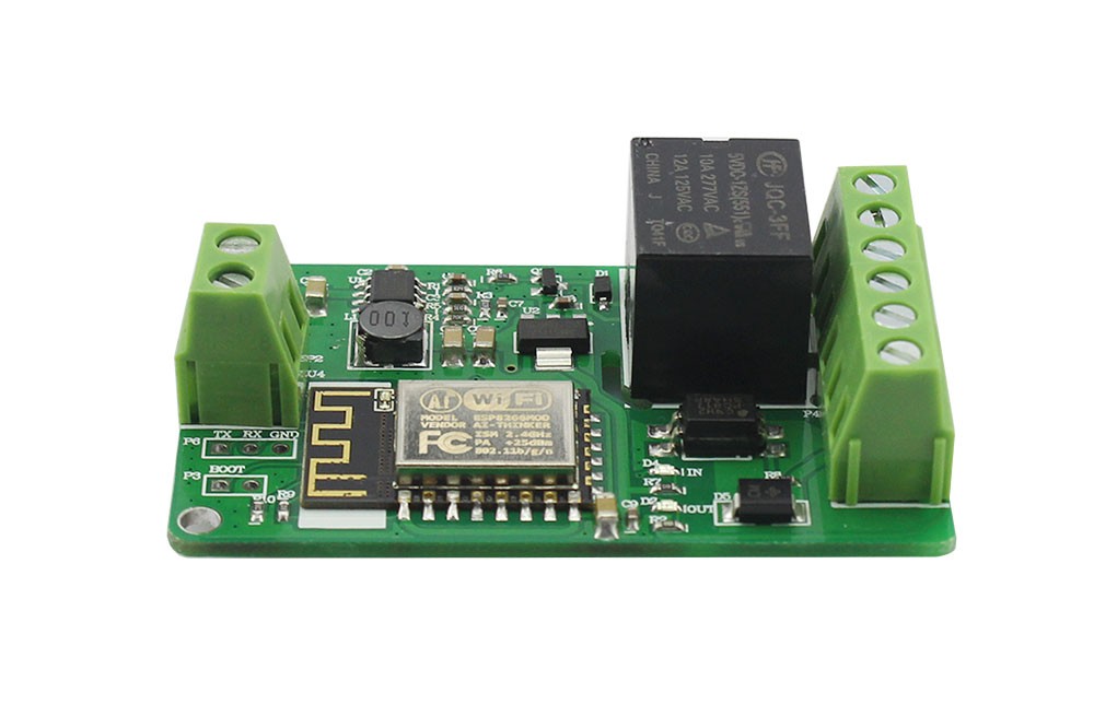ESP8266 10A 220V Network Relay WIFI Module Input DC 7V-30V [WIFI